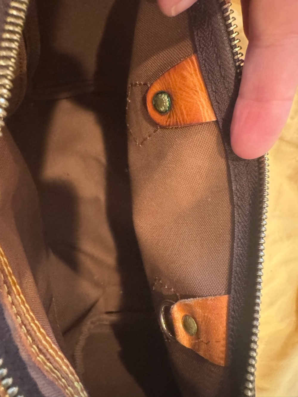 Classic! Timeless! Authentic Louis Vuitton Brown Speedy! With Sleeper Bag! - Picture 9 of 11